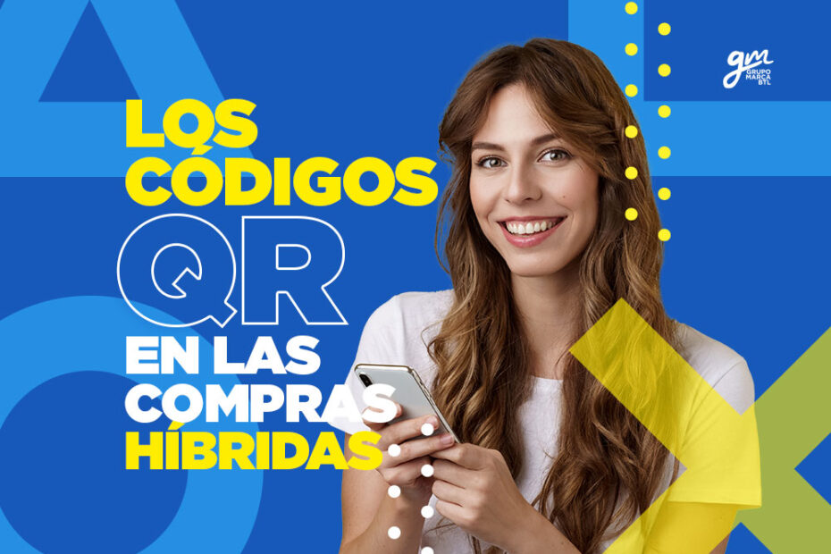 Los códigos QR en las compras híbridas