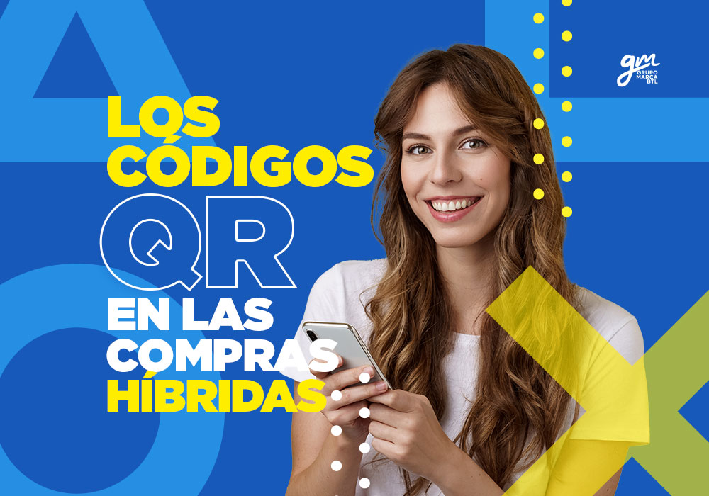 Los códigos QR en las compras híbridas